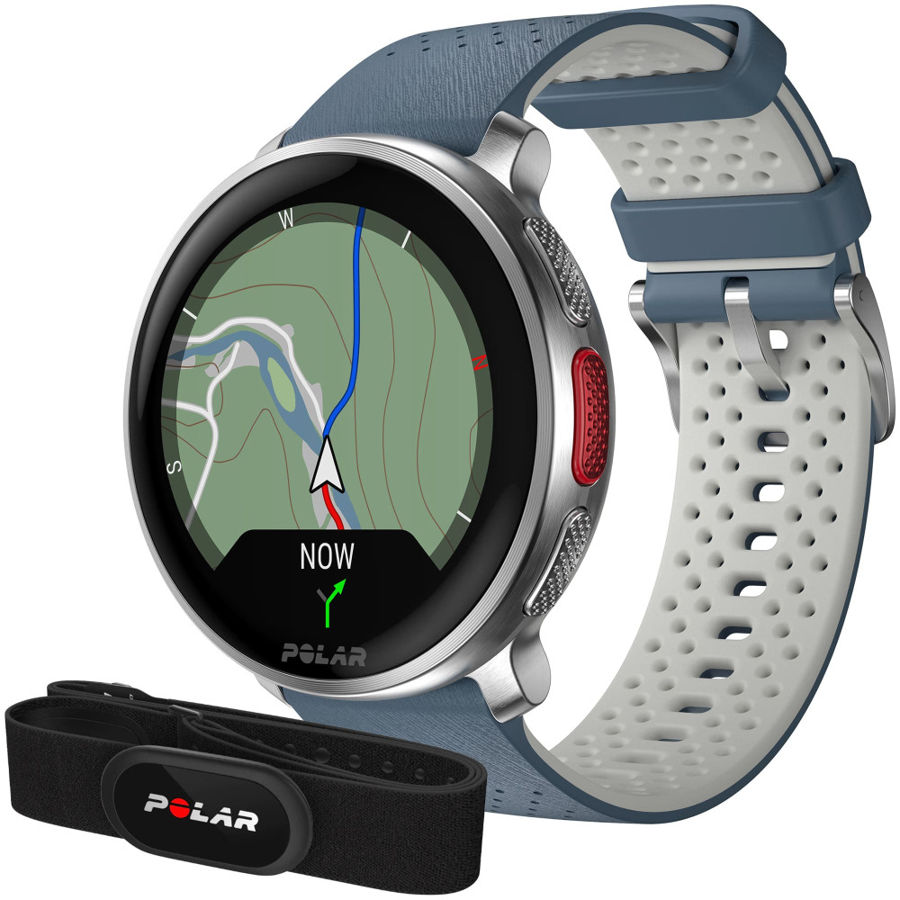 Polar Vantage V3 Sky Blue HR (H10) — купить мультиспортивные часы  премиум-класса ⌚ по выгодной цене в магазине Спорт Лайф