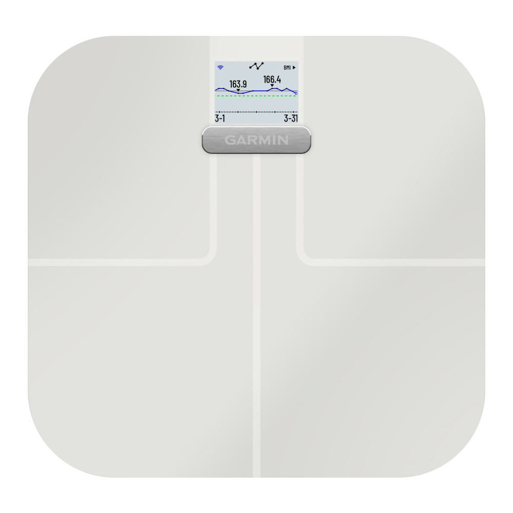 Смарт-весы Garmin Index S2 Smart Scale White (Белый) — купить по выгодной  цене 🧿 в магазине Спорт Лайф