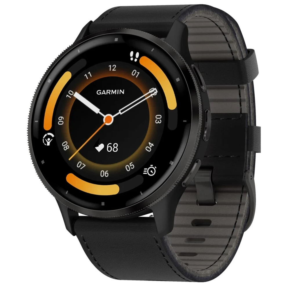 Garmin Venu 3 Black с кожаным ремешком — купить спортивные часы ⌚ по  выгодной цене в магазине Спорт Лайф