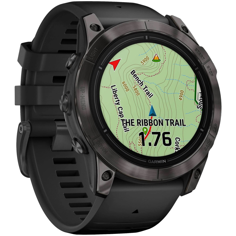 Garmin Epix Pro (Gen 2) Sapphire Edition 51 мм Carbon Gray DLC Titanium —  купить часы ⌚ для спорта по выгодной цене в магазине Спорт Лайф