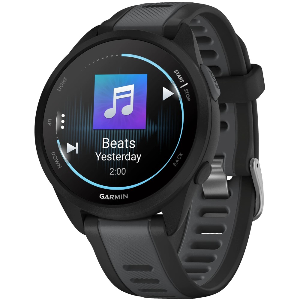 Garmin Forerunner 165 Music Black Slate Gray