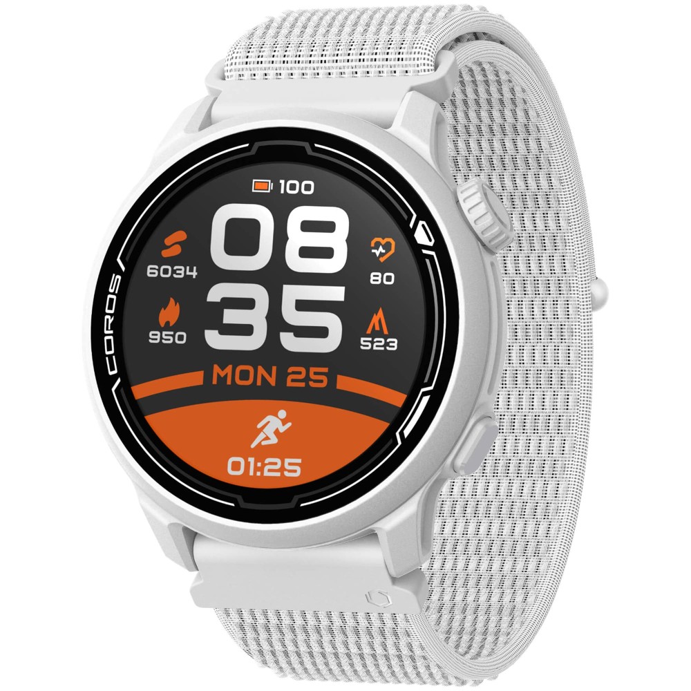 Coros Pace 2 White Nylon
