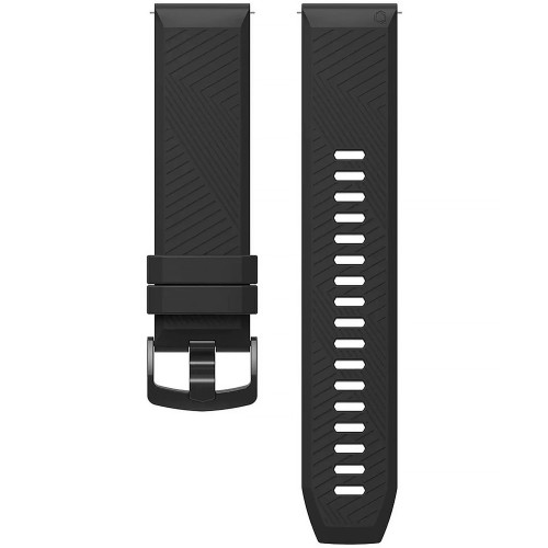 Силиконовый ремешок Coros Apex 46 мм / Pro Silicone Band Black
