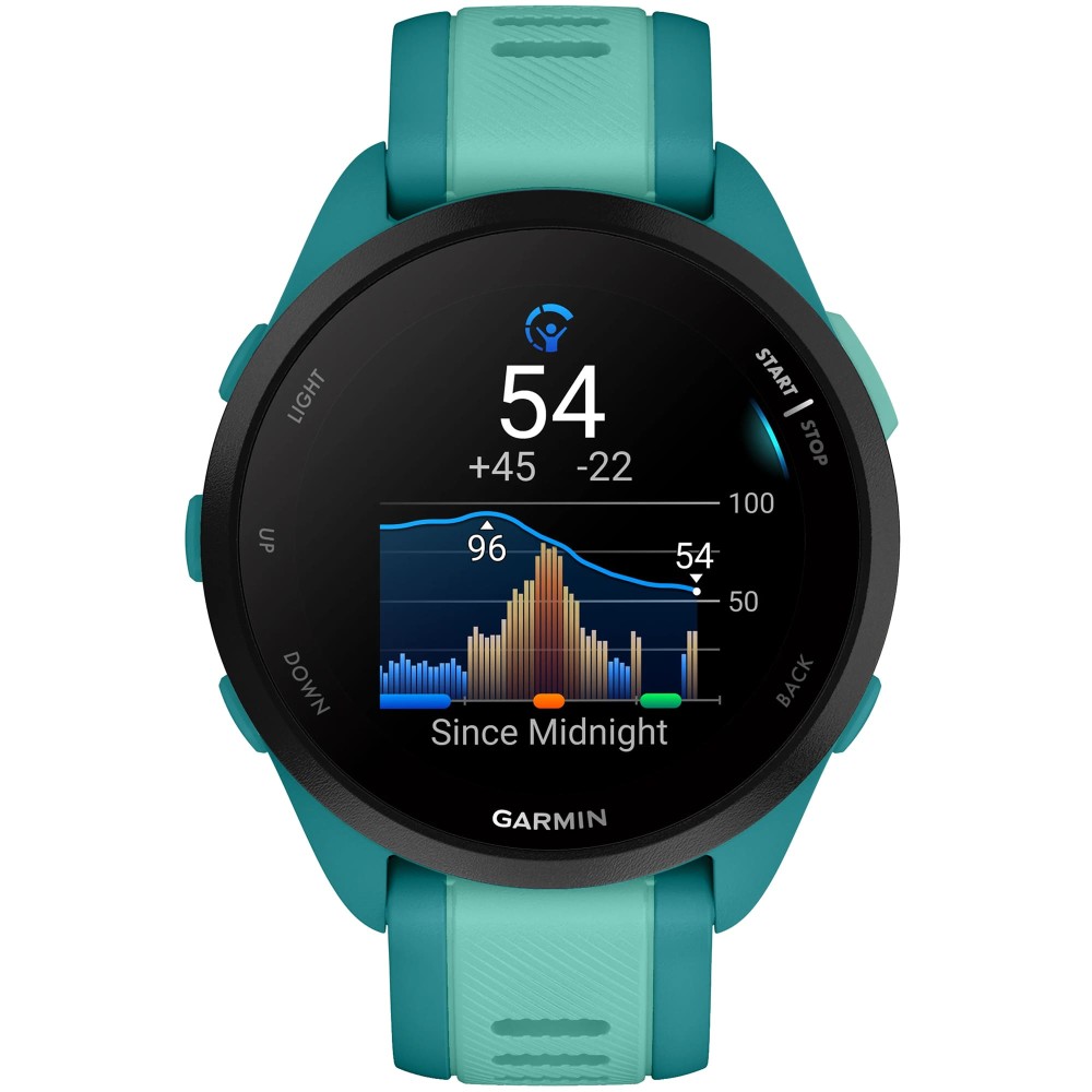 Garmin Forerunner 165 Music Turquoise / Aqua — купить часы ⌚ для бега по  выгодной цене в магазине Спорт Лайф