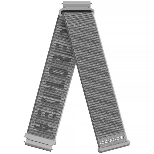 Нейлоновый ремешок Coros 22 мм Nylon Band Grey