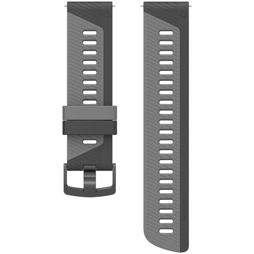 Силиконовый ремешок Coros 22 мм Silicone Band Black