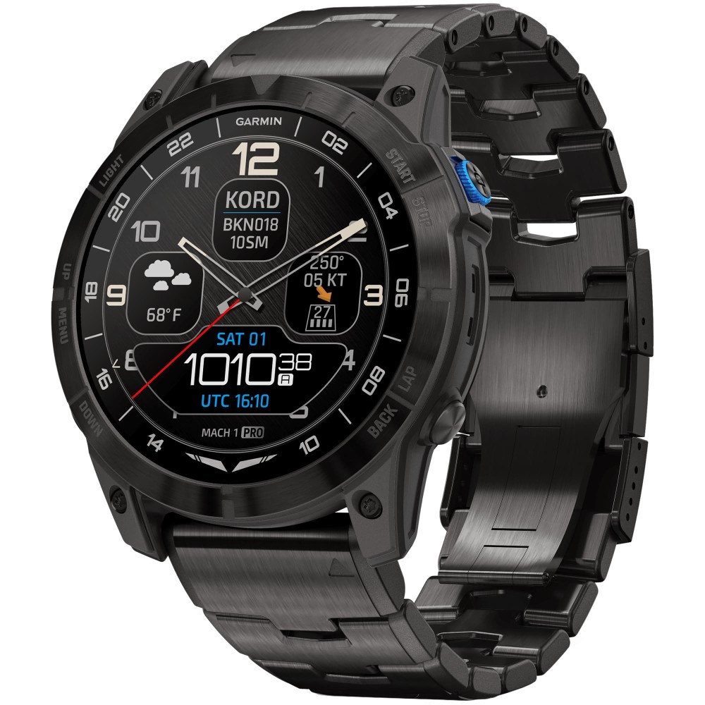 Garmin D2 Mach 1 Pro Aviator — купить часы ⌚ для пилота по выгодной цене в  магазине Спорт Лайф