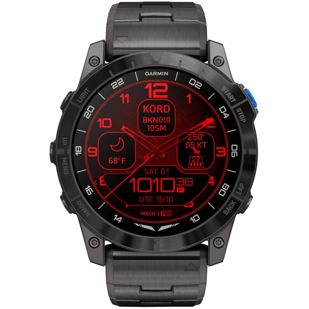 Garmin D2 Mach 1 Pro Aviator — купить часы ⌚ для пилота по выгодной цене в  магазине Спорт Лайф