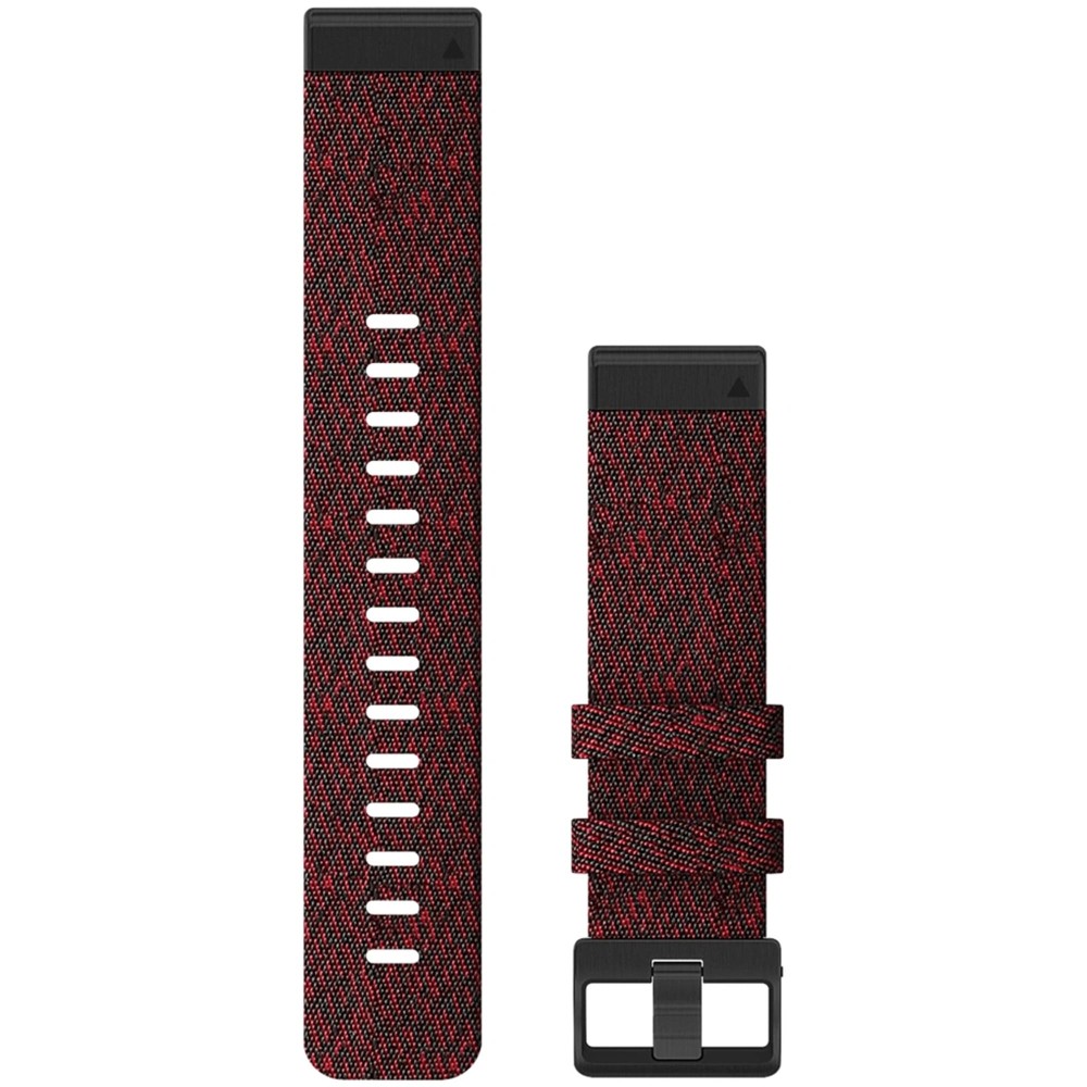 Нейлоновый ремешок Garmin QuickFit 22 мм Heathered Red