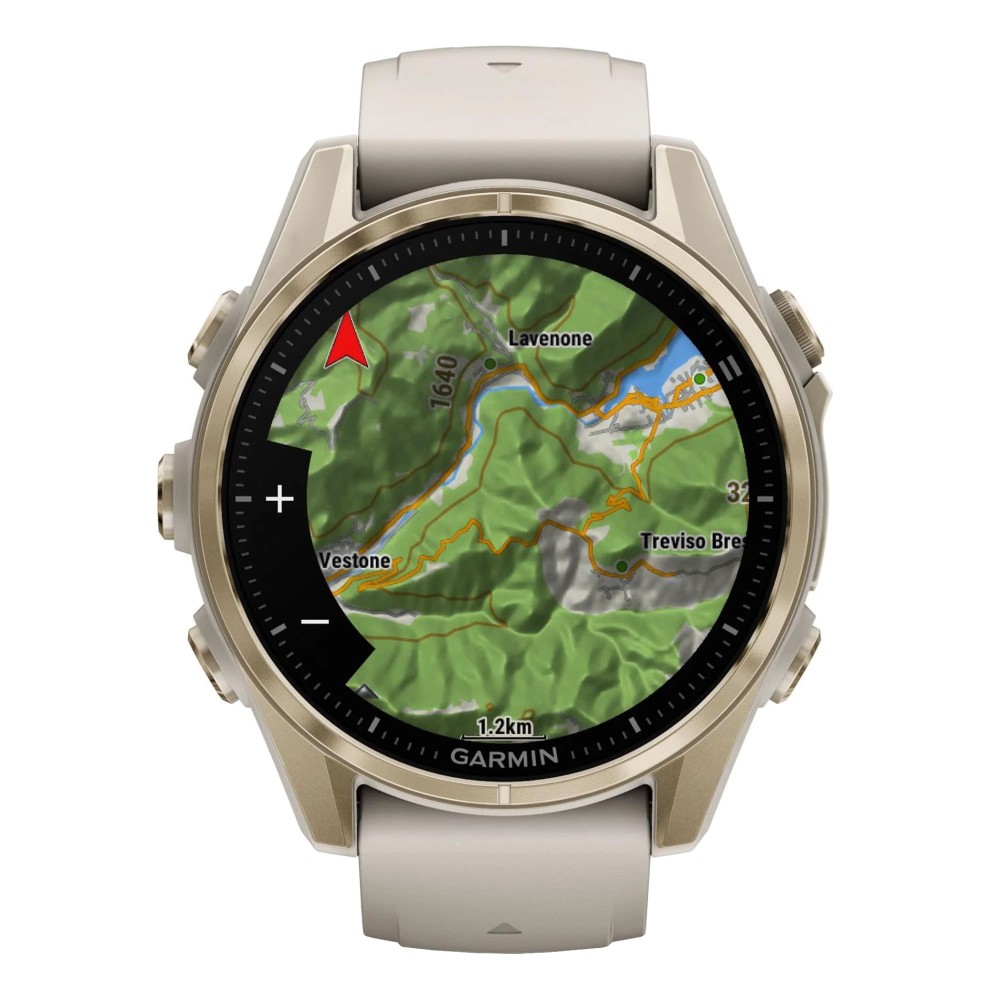 Garmin Fenix 8 43 AMOLED Sapphire Soft Gold Fog Gray Dark Sandstone