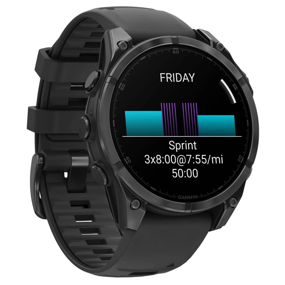 Garmin Fenix 8 47 AMOLED Slate Gray Black