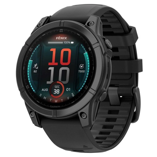 Garmin Fenix E — 47 мм AMOLED Slate Gray / Black