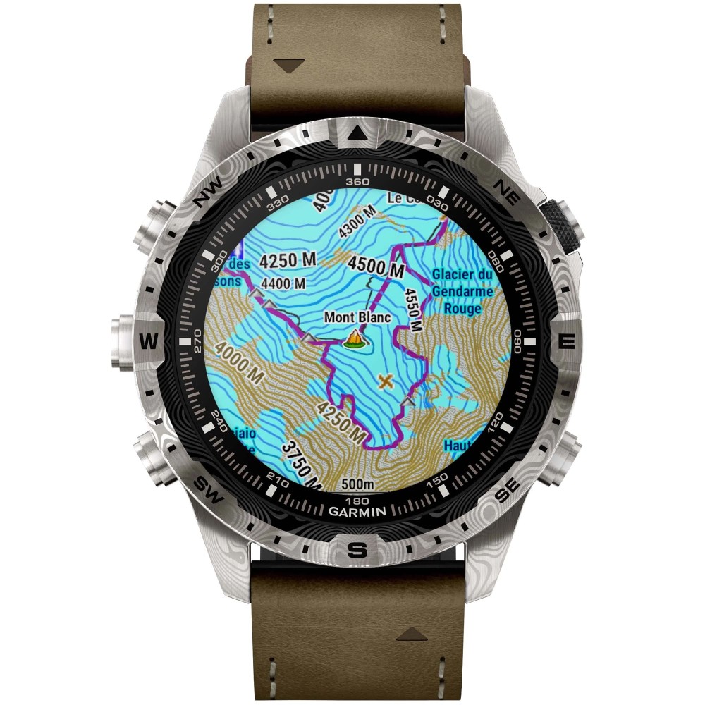 Garmin MARQ Adventurer Gen 2 Damascus Steel Edition