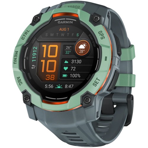 Garmin Instinct 3 — 50 мм AMOLED Neo Tropic / Twilight