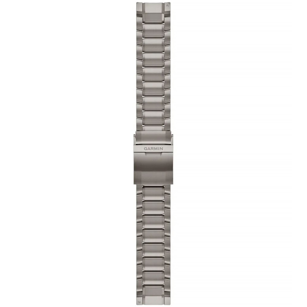 Титановый браслет Garmin QuickFit 22 мм MARQ Hardened Swept-Link Titanium