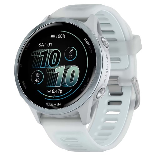 Garmin Forerunner 570 — 42 мм Cloud Blue / Translucent Whitestone