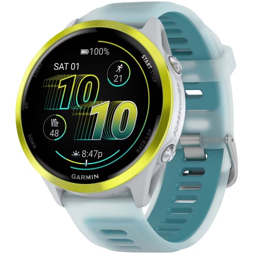 Garmin Forerunner 570 — 47 мм Amp Yellow / Translucent Whitestone / Turquoise