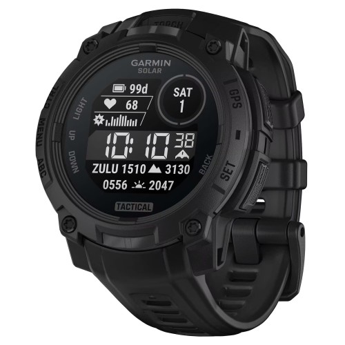 Garmin Instinct 3 — 45 мм Solar Tactical Edition Black