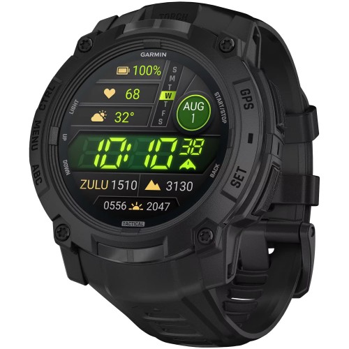 Garmin Instinct 3 — 50 мм AMOLED Tactical Edition Black