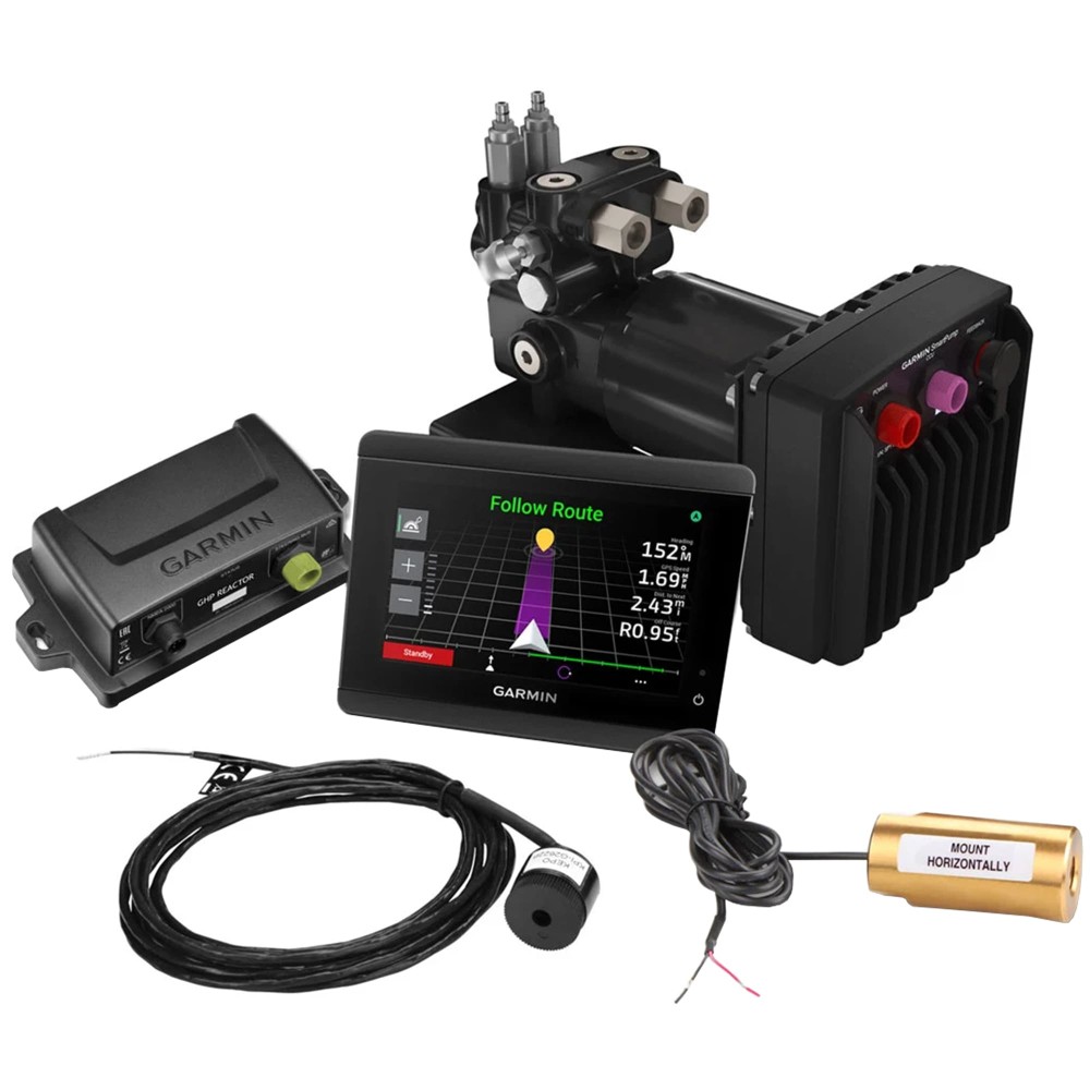 Комплект гидравлического автопилота Garmin Reactor 40 Autopilot c SmartPump v2 и GHC 50