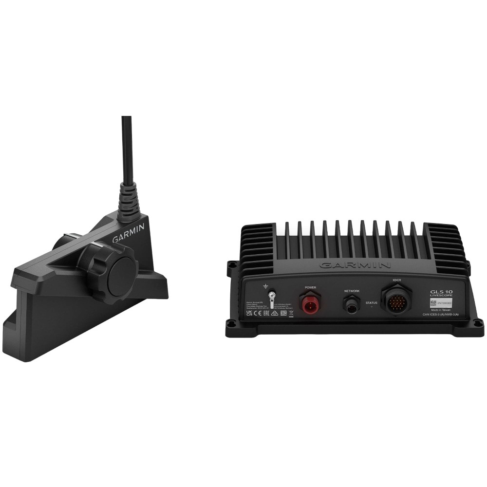 Система Garmin Panoptix LiveScope XR System в комплекте с GLS 10 и LVS62 трансдьюсером