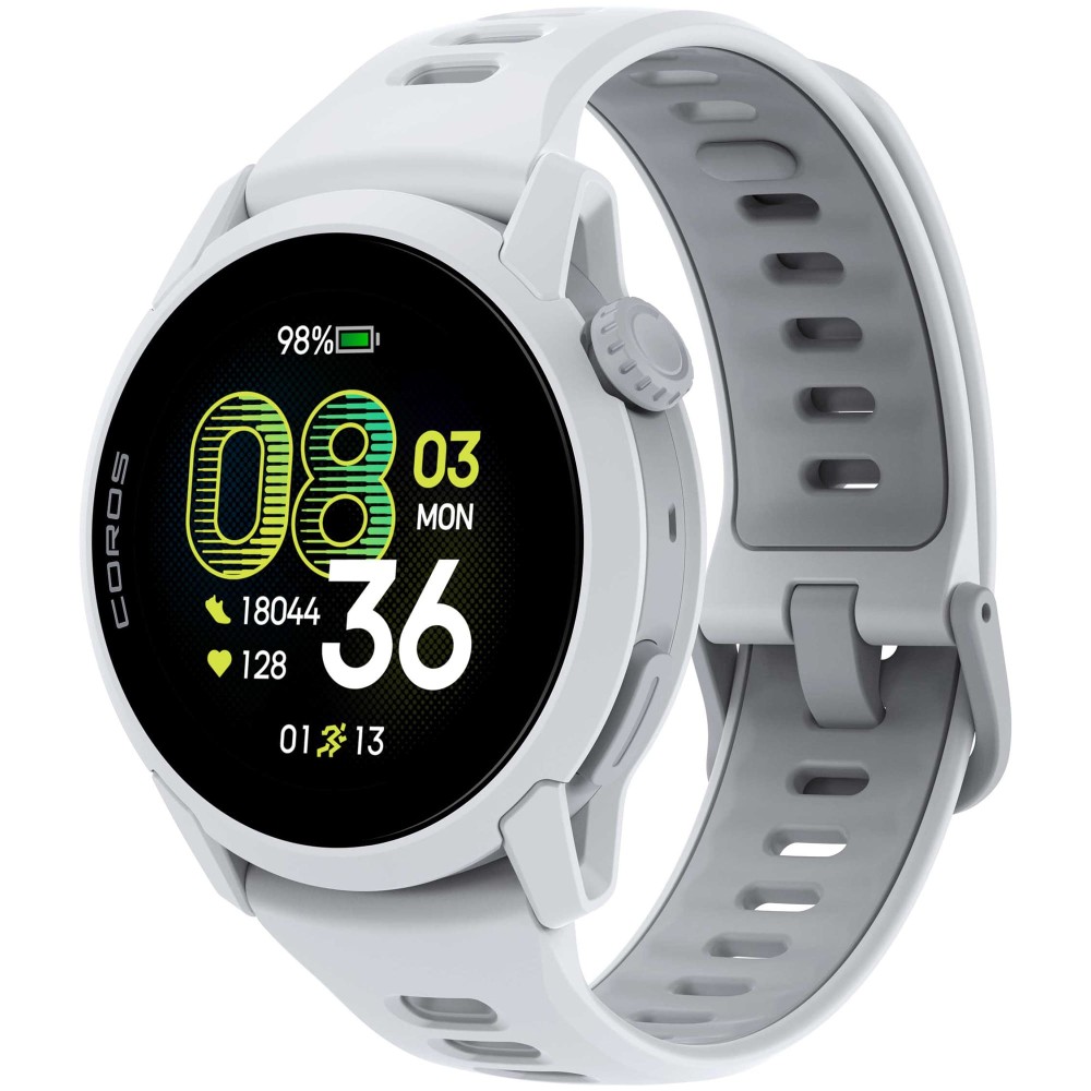 Coros Pace 4 White Silicone