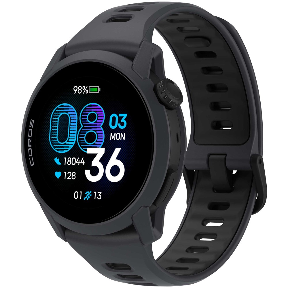 Coros Pace 4 Black Silicone