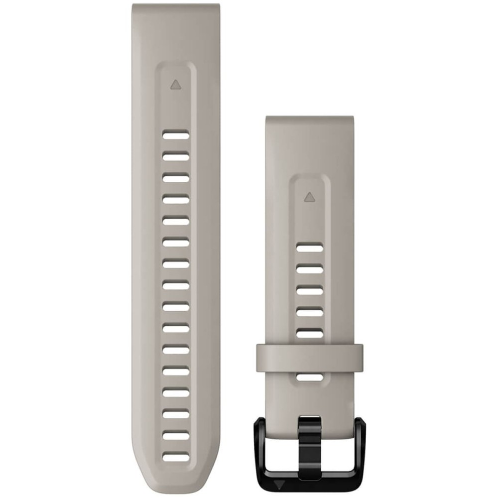 Силиконовый ремешок Garmin QuickFit 20 мм Light Sand