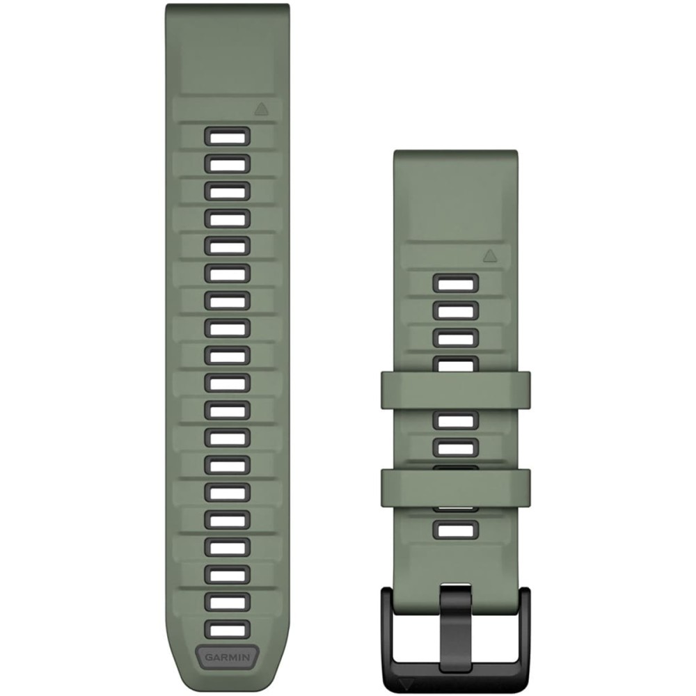 Силиконовый ремешок Garmin QuickFit 22 мм Willow / Graphite