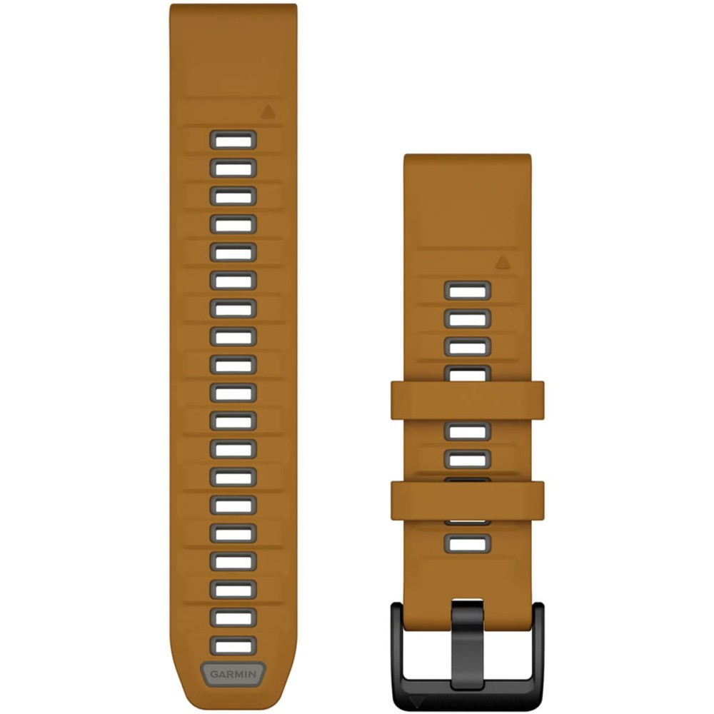 Силиконовый ремешок Garmin QuickFit 22 мм Autumn / Pebble Gray