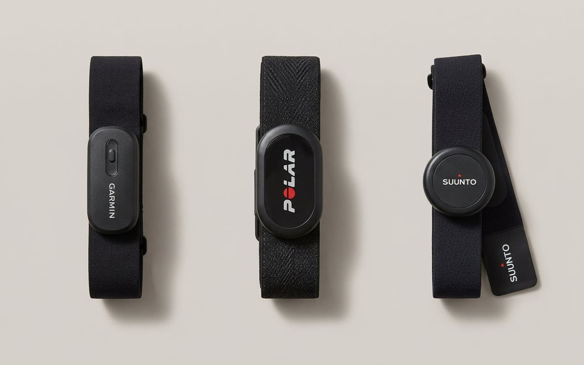 Нагрудные пульсометры Garmin, Polar и Suunto